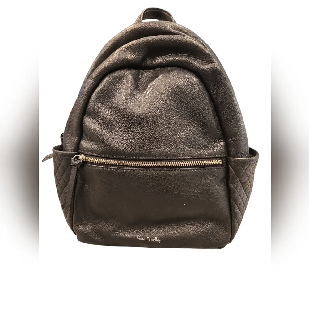 VERA BRADLEY LEATHER MINI BACKPACK.